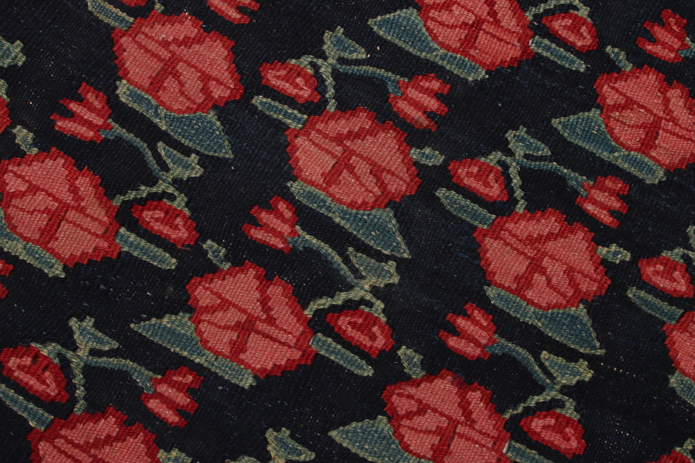oude Bidjar kelim 126 x 187 cm – detail