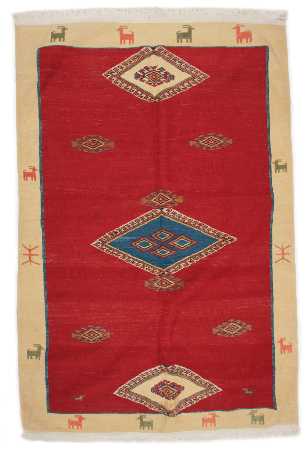 Gabbeh kilim 163 x 200 cm – full view