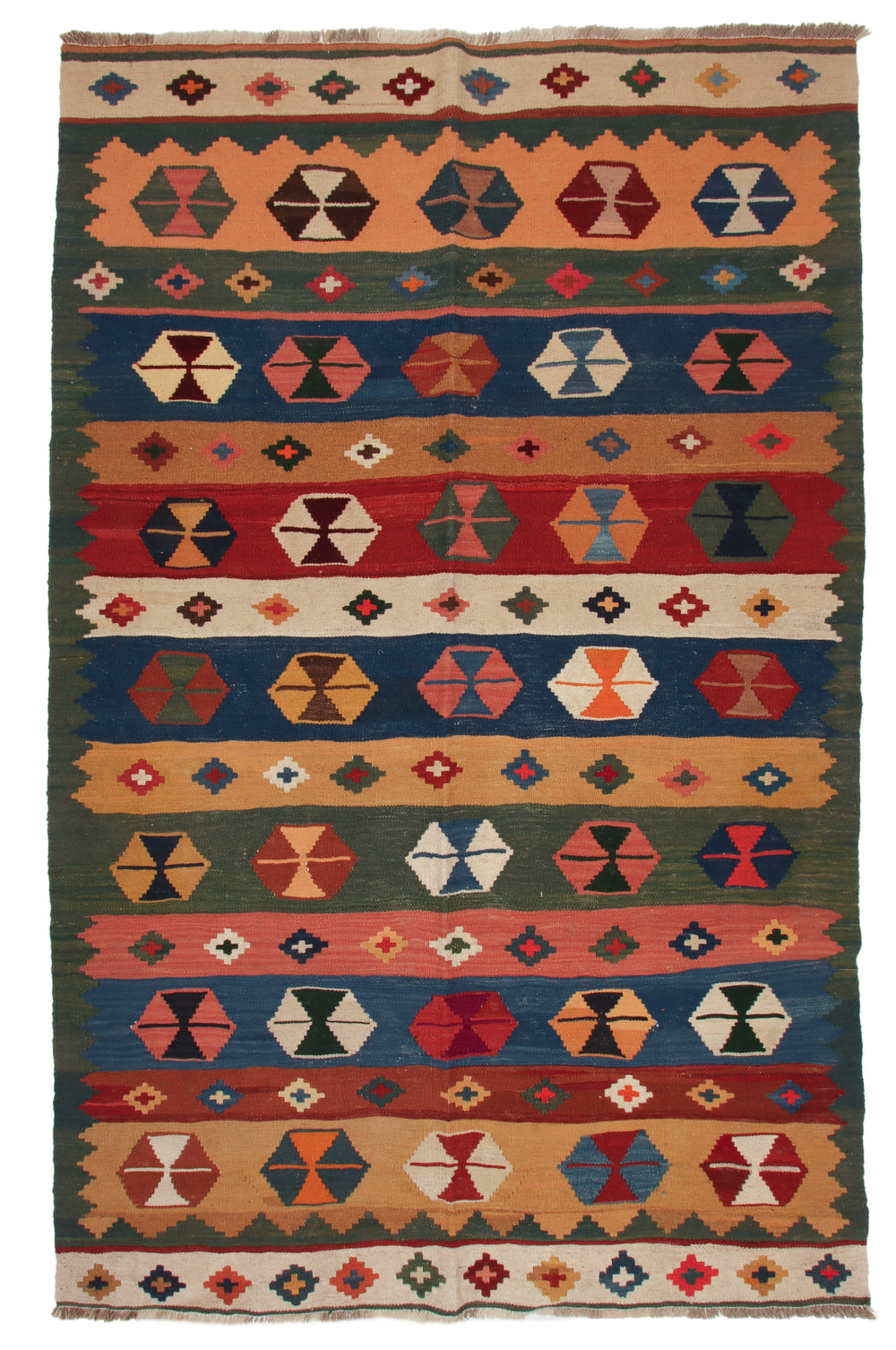 Qashqai kilim 125 x 200 cm – full view
