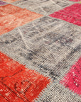 Patchwork tapijt 208 x 310 cm