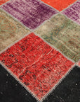 Patchwork tapijt 208 x 310 cm