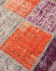 Patchwork tapijt 208 x 310 cm
