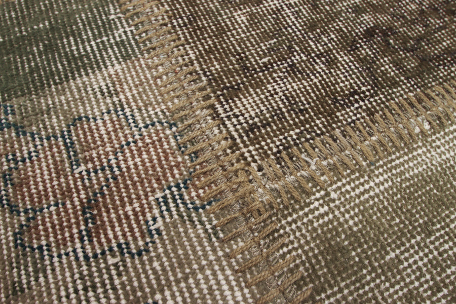 Patchwork tapijt <br>173 x 244 cm