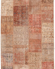 Patchwork tapijt 170 x 241 cm