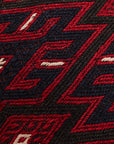 Turkmeense Soumack kelim 215 x 412 cm