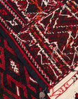 Turkmeense Soumack kelim 215 x 412 cm