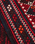 Turkmeense Soumack kelim 215 x 412 cm