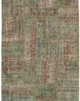 Patchwork tapijt 173 x 240 cm