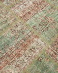 Patchwork tapijt 173 x 240 cm