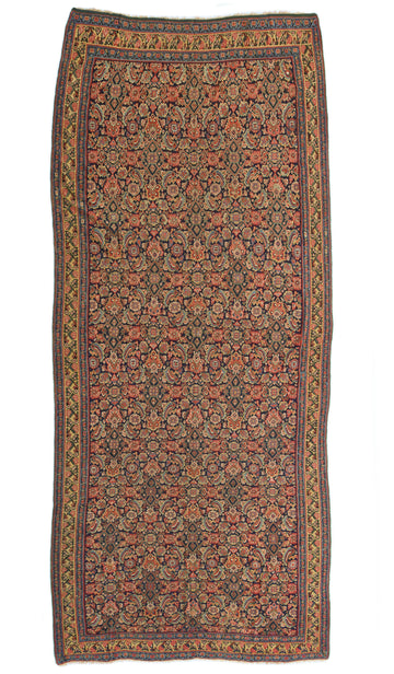 Antieke Senneh kelim <br> 207 x 488 cm