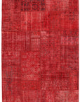 Patchwork tapijt 198 x 298 cm