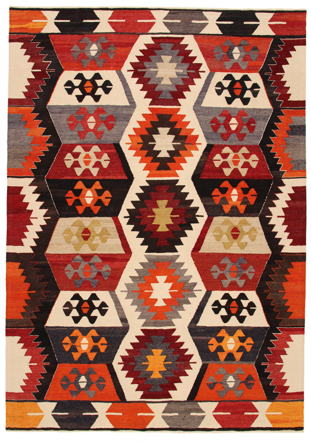 Konya kelim 208 x 296 cm – volledig beeld