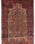 Zijde Kashan Mothashem 128 x 199 cm