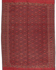 Oude Turkmeense Soumack kelim210 x 368 cm
