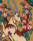 Isfahan beeltenis tapijt 126 x 176 cm