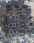 Faryab Art, met zijde 248 x 312 cm