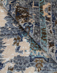 Faryab Art, met zijde 248 x 312 cm