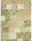 Patchwork tapijt 220 x 318 cm
