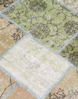 Patchwork tapijt 220 x 318 cm