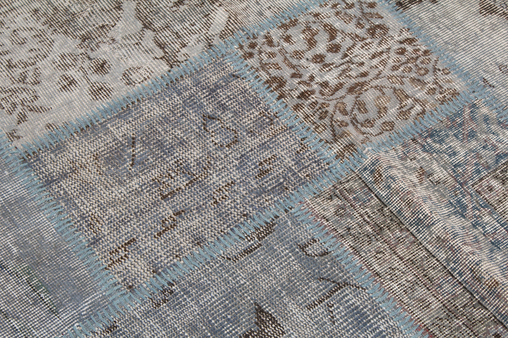 Patchwork vloerkleed 170 x 240 cm – detail
