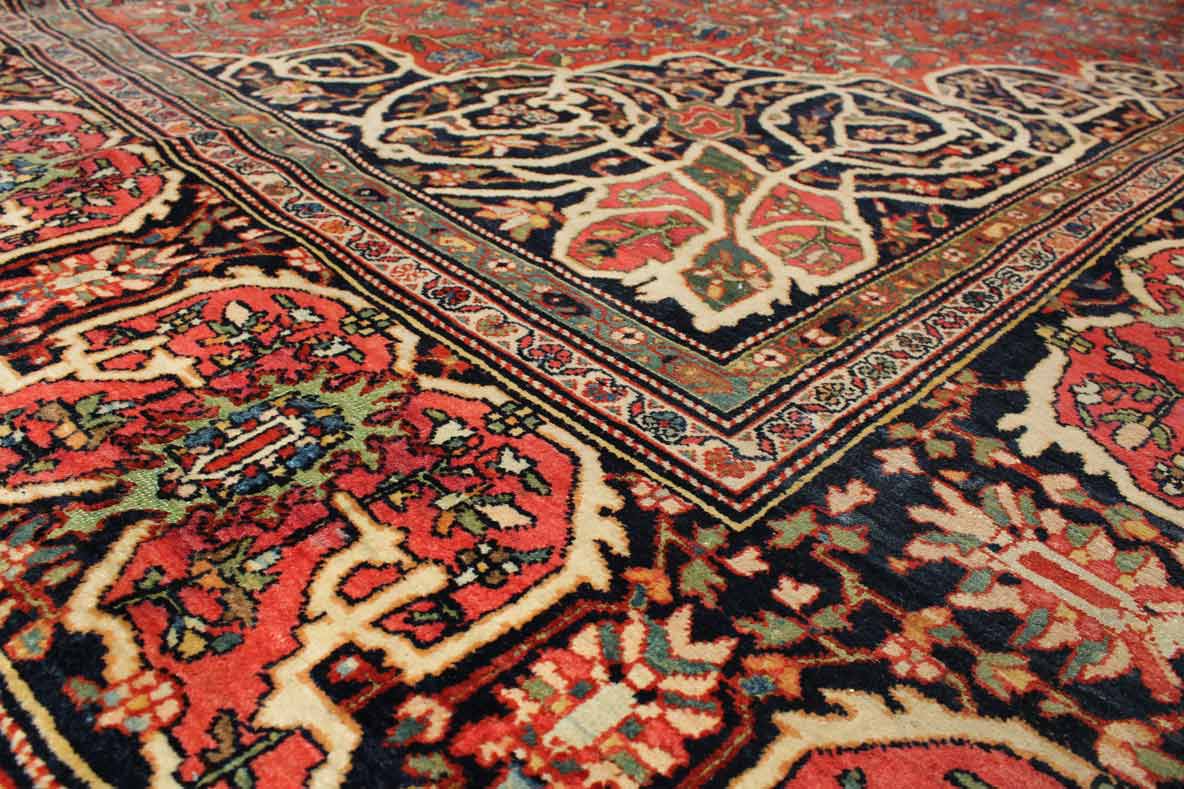 handgeknoopte sarouck hamming van seventer perzische  tapijten