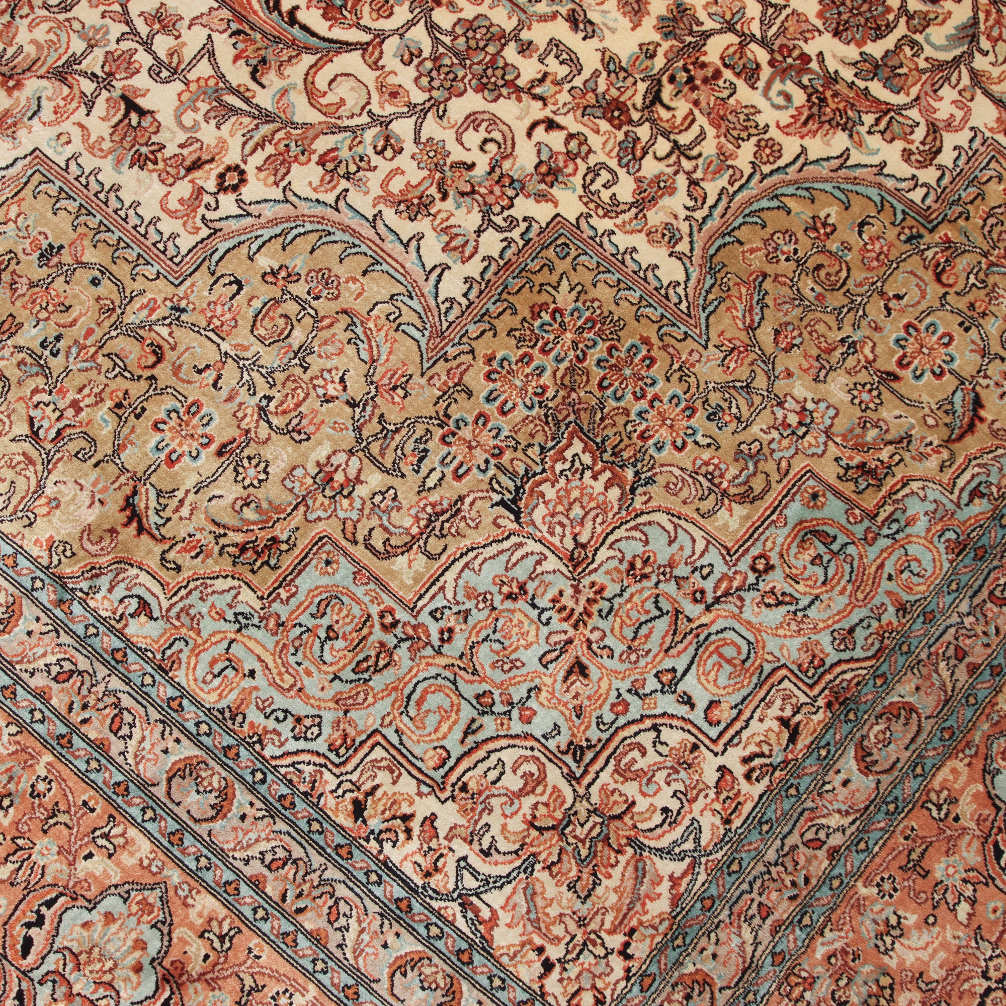 Kashmir zijde  184 x 270cm