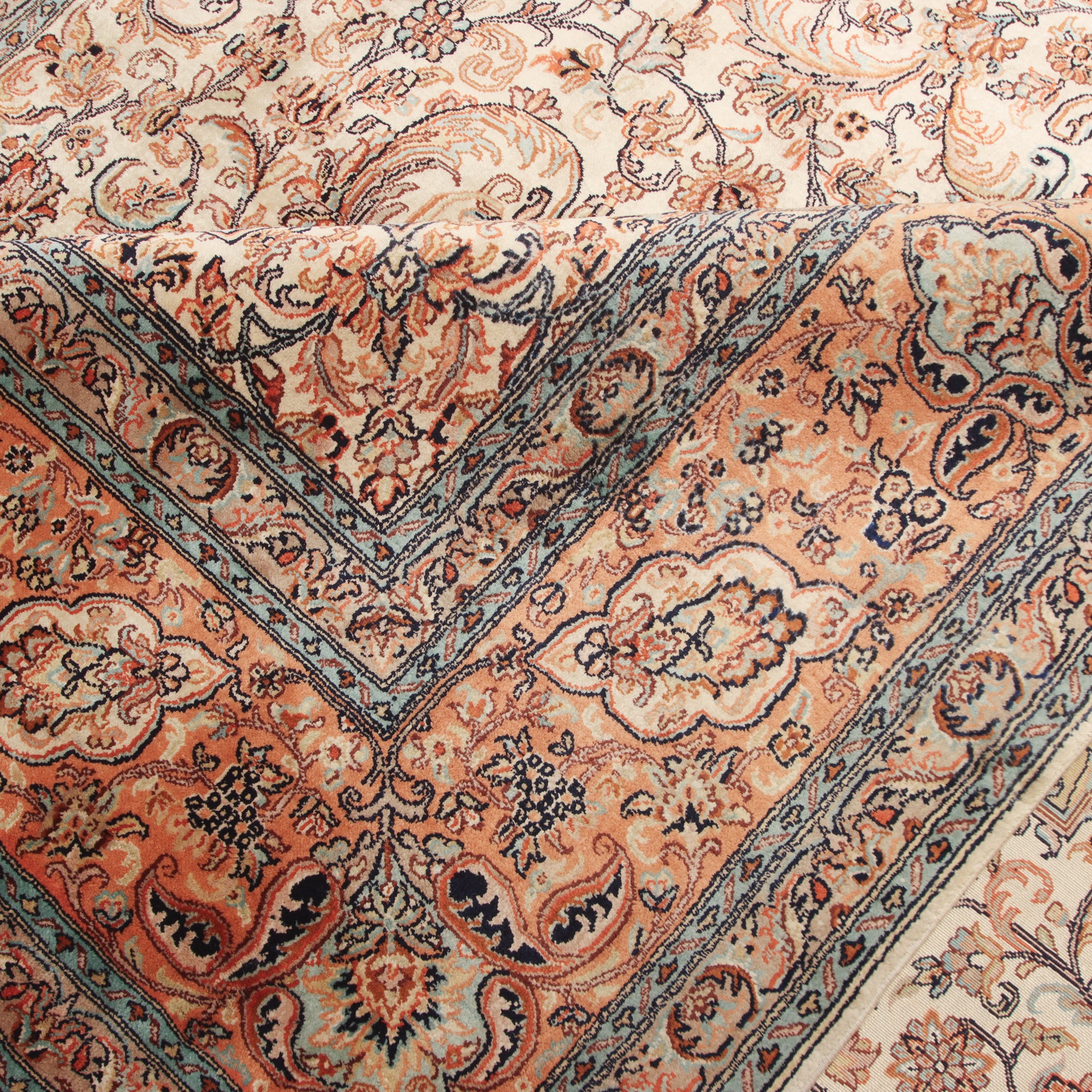 Kashmir zijde  184 x 270cm