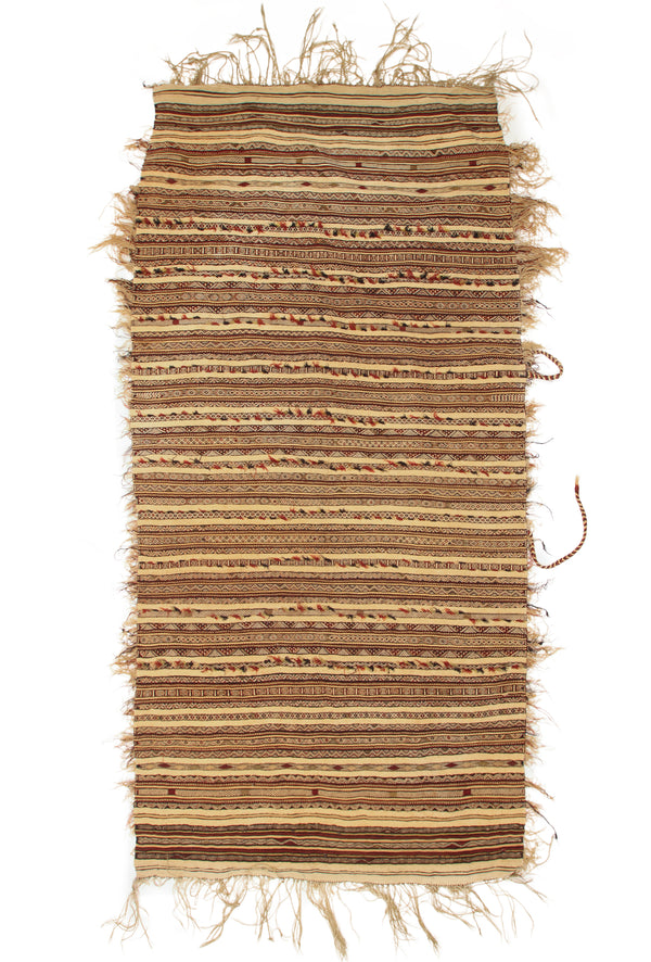 Beni Ouarain Shawl, antiek 93 x 194 cm