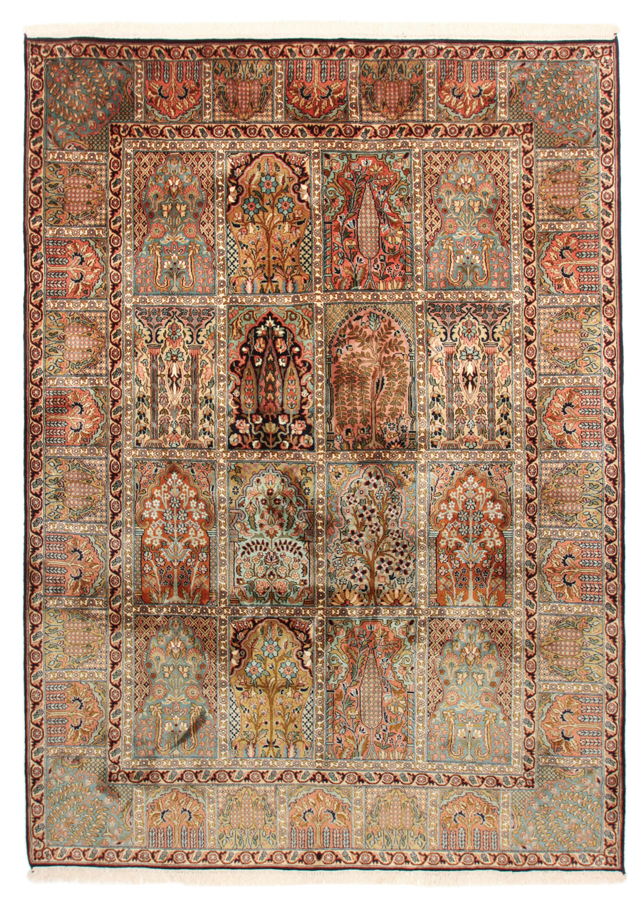Kashmir zijde Ghoum <br>154 x 215  cm