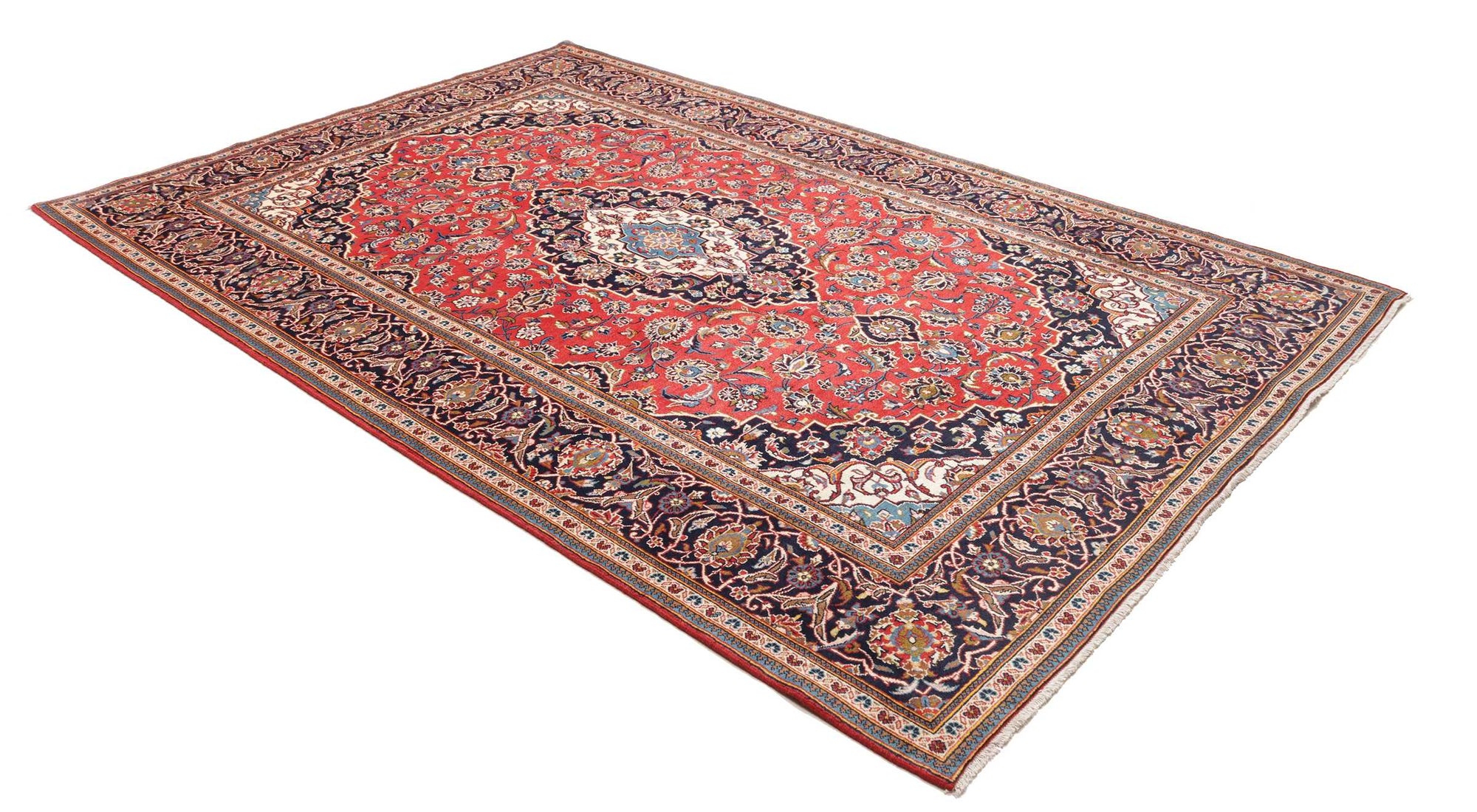 Perzisch vloerkleed Kashan 194 x 295