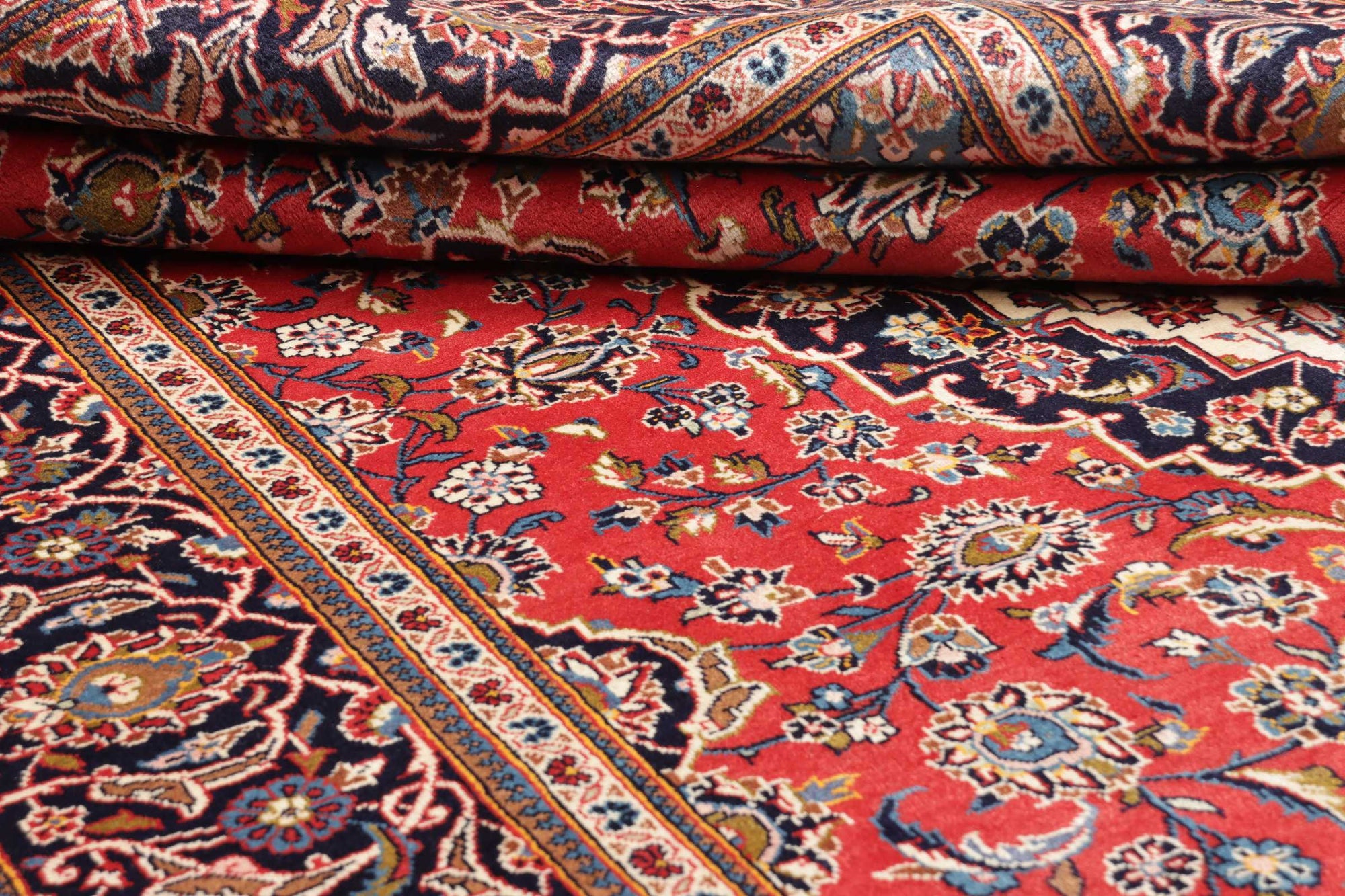 Perzisch vloerkleed Kashan 194 x 295