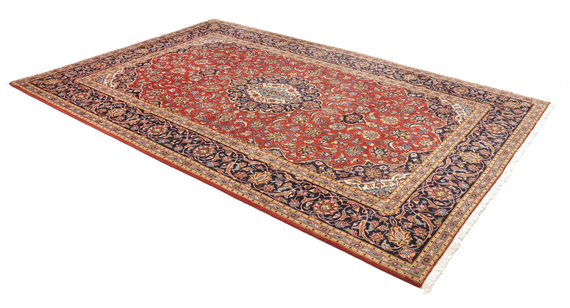 Perzisch vloerkleed Kashan Kork 202 x 305 cm