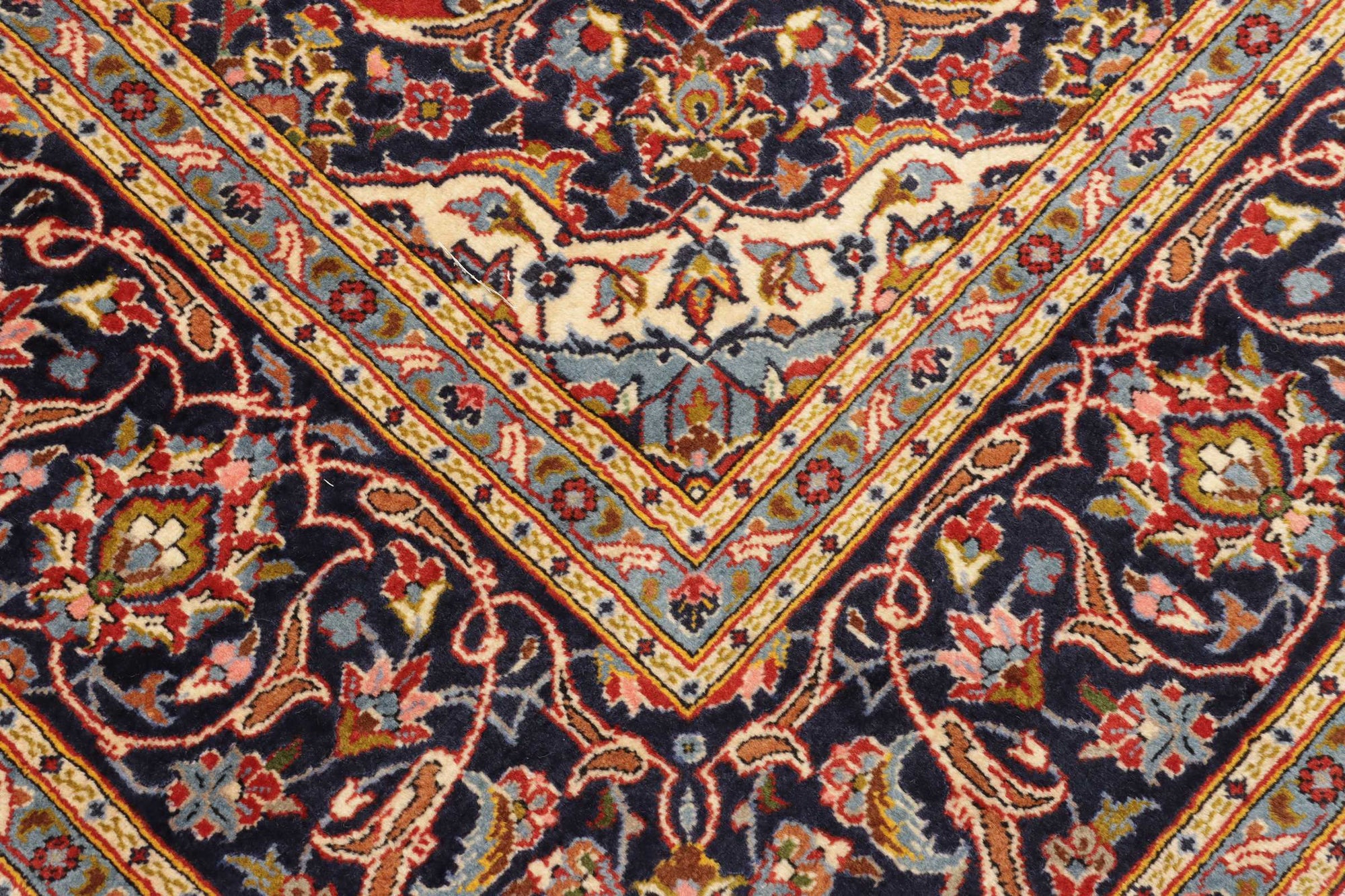 Perzisch vloerkleed Kashan Kork 202 x 305 cm