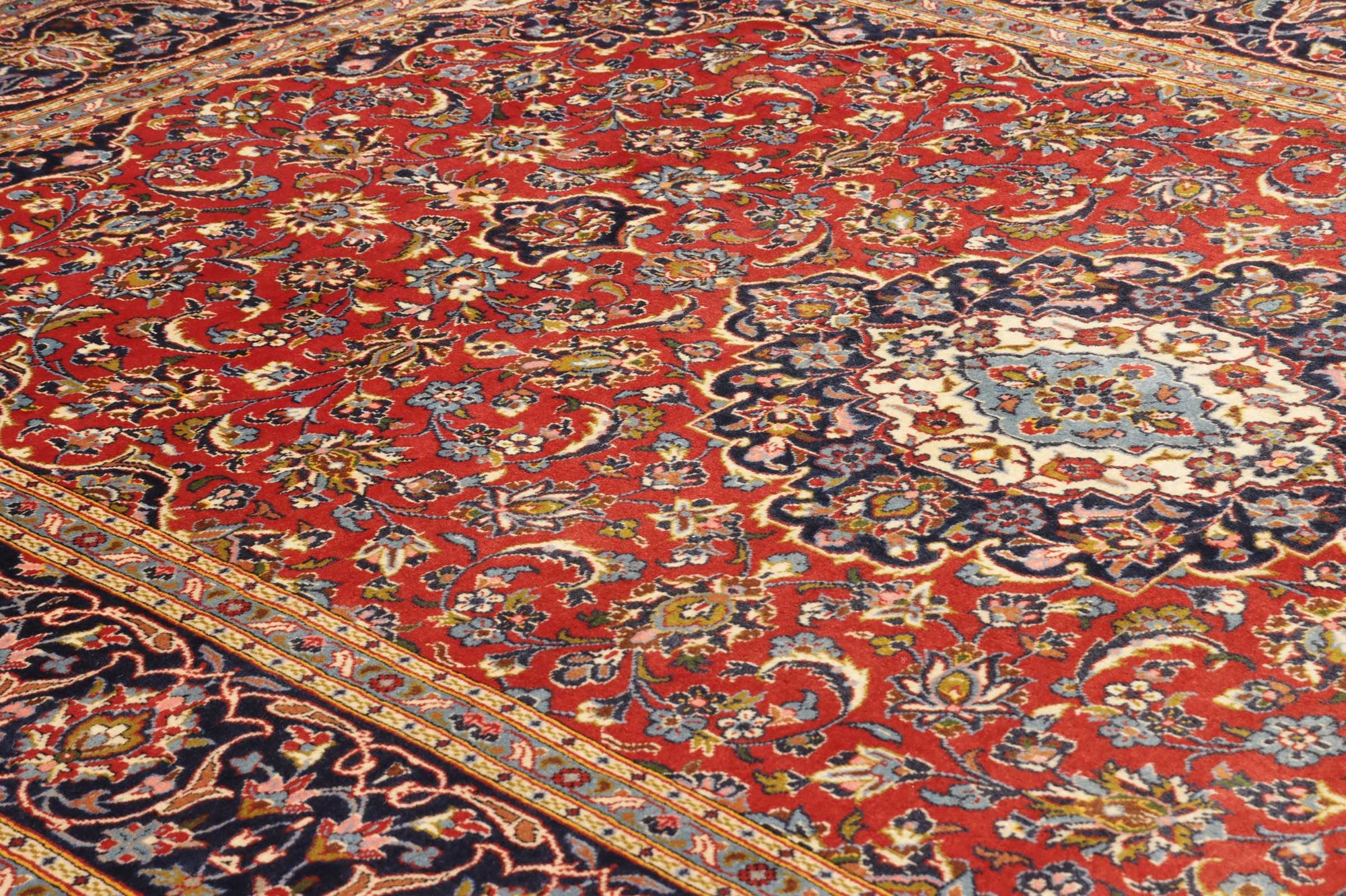Perzisch vloerkleed Kashan Kork 202 x 305 cm