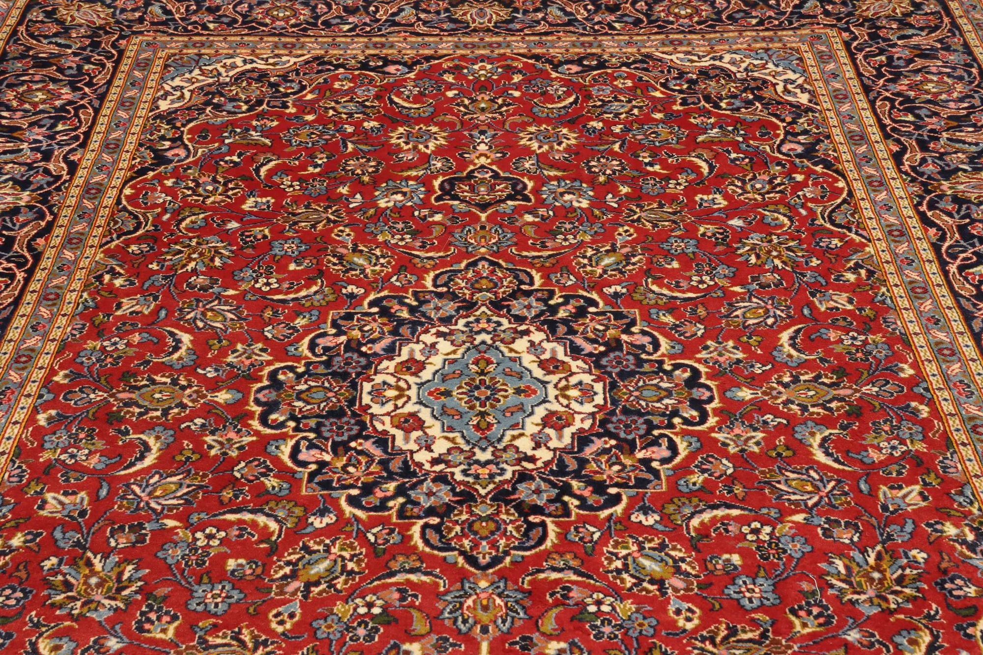 Perzisch vloerkleed Kashan Kork 202 x 305 cm