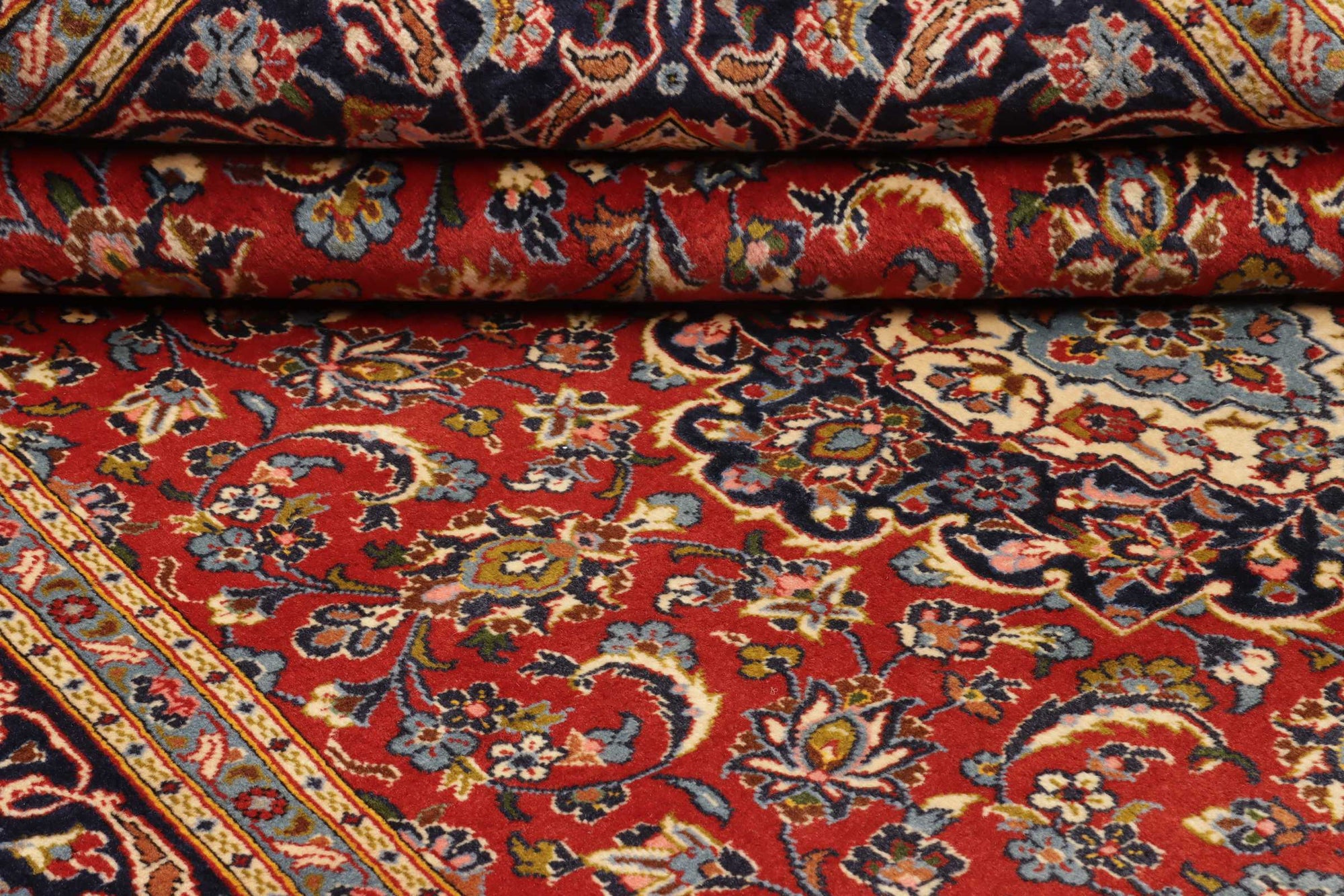 Perzisch vloerkleed Kashan Kork 202 x 305 cm