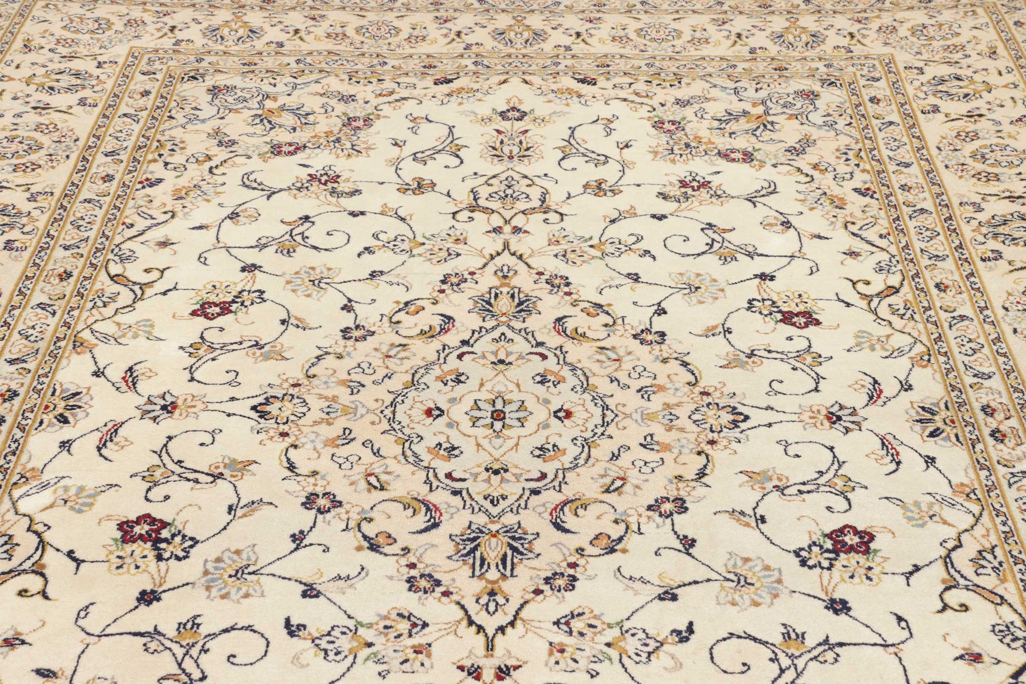 Perzisch vloerkleed Kashan Kork 201 x 303 cm