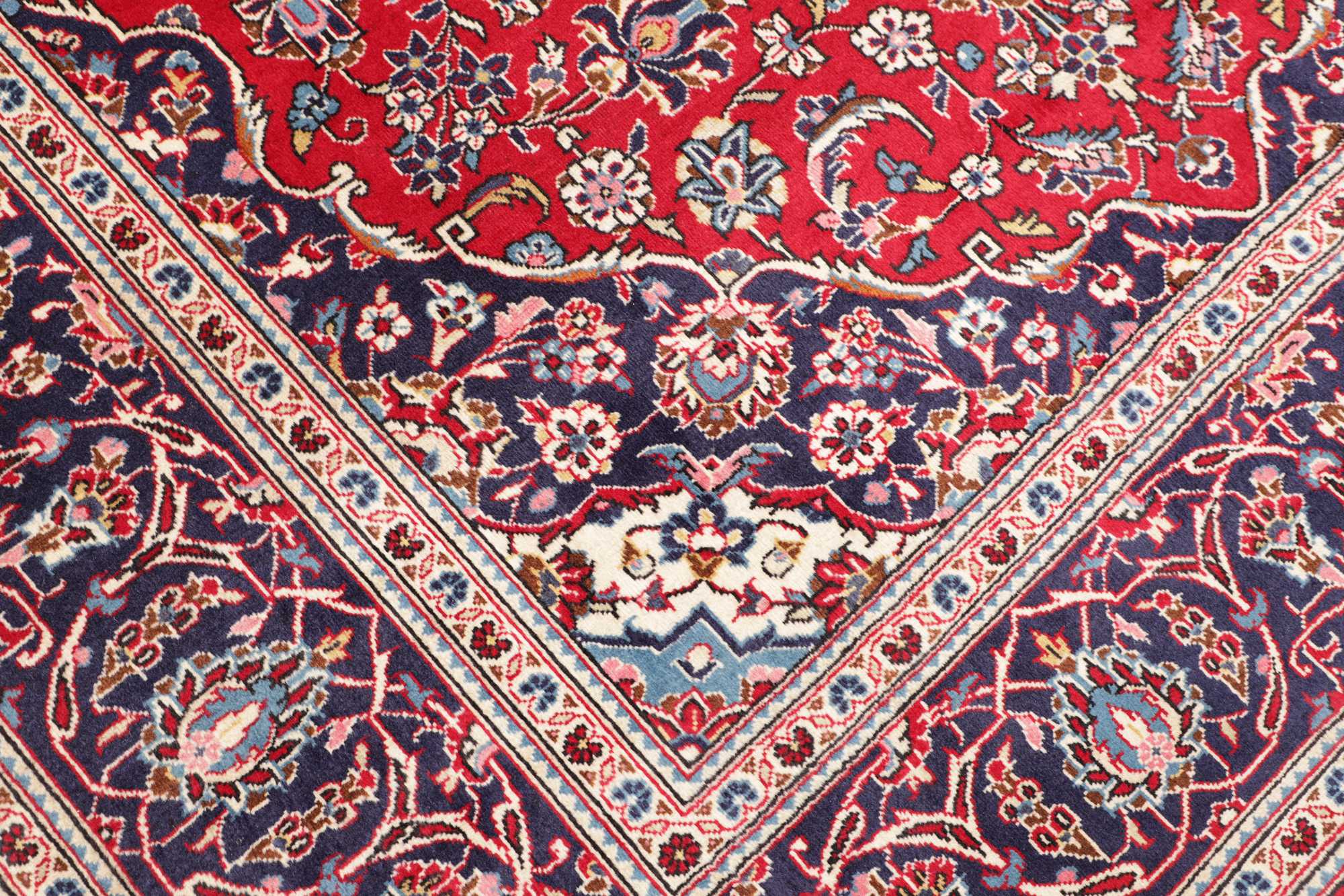 Perzisch vloerkleed Kashan Kork 202 x 303 cm
