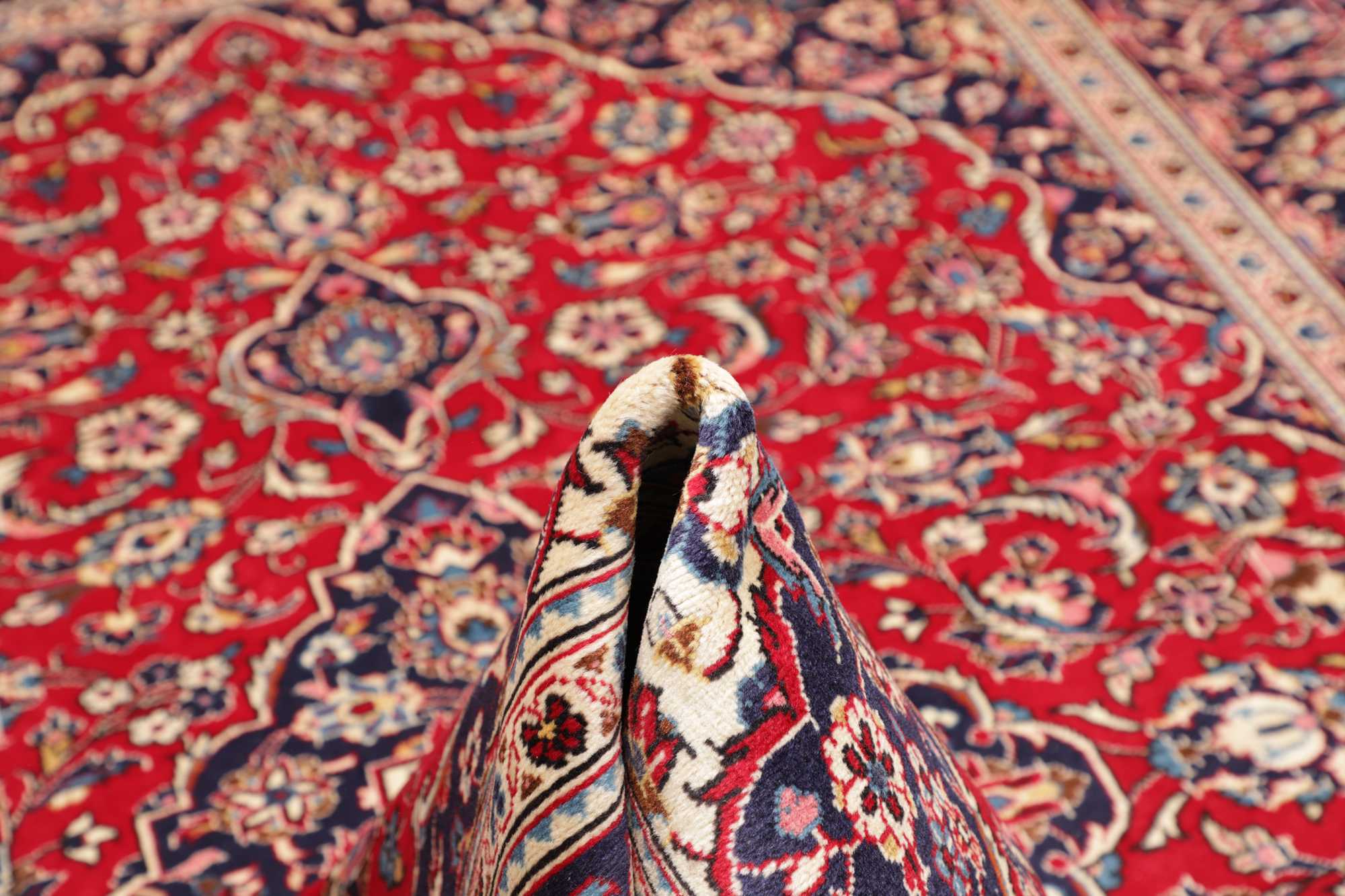 Perzisch vloerkleed Kashan Kork 202 x 303 cm