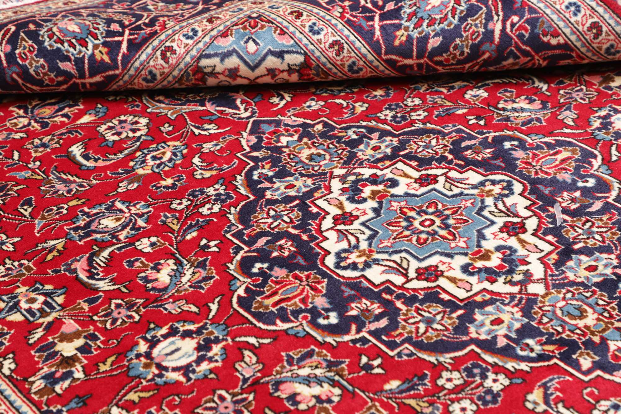 Perzisch vloerkleed Kashan Kork 202 x 303 cm