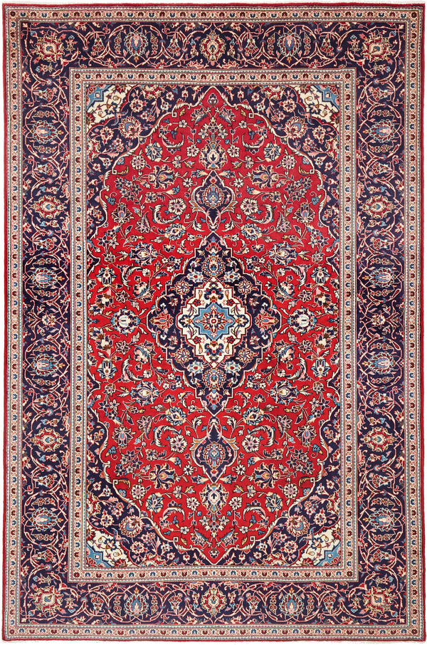 Perzisch vloerkleed Kashan Kork 202 x 303 cm