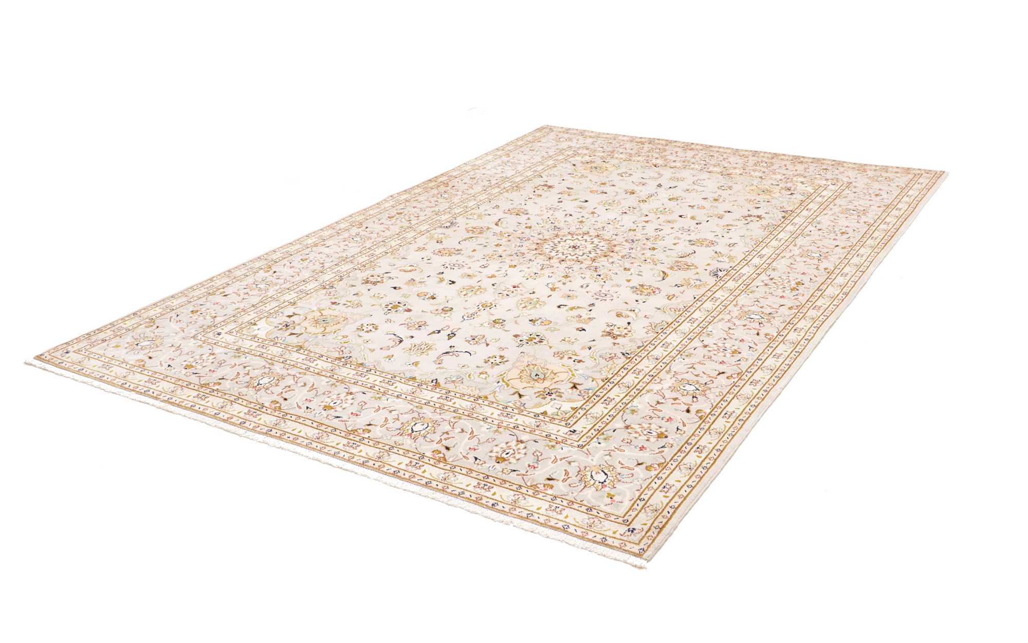 Perzisch vloerkleed Kashan Kork 202 x 292 cm