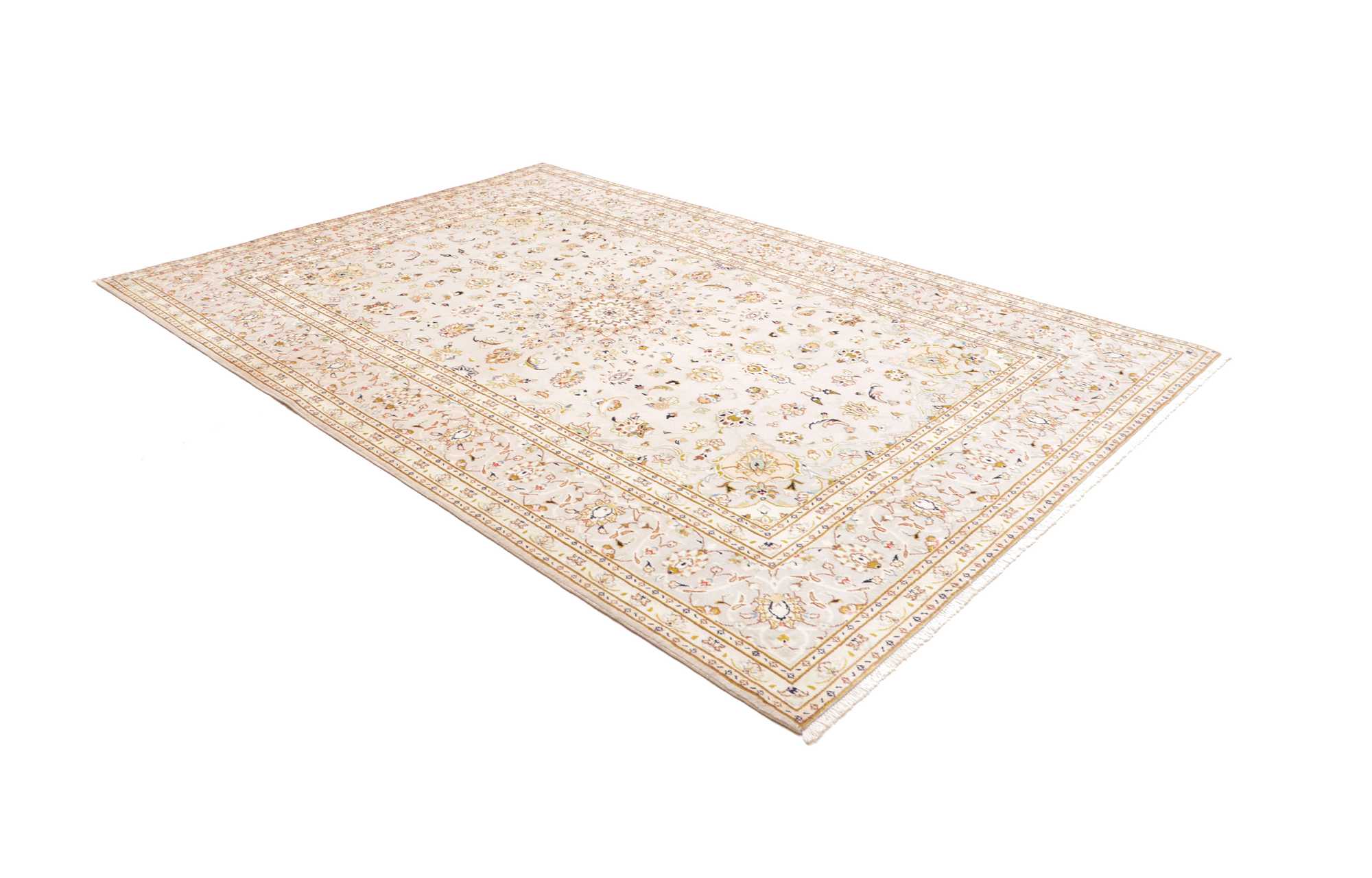 Perzisch vloerkleed Kashan Kork 202 x 292 cm