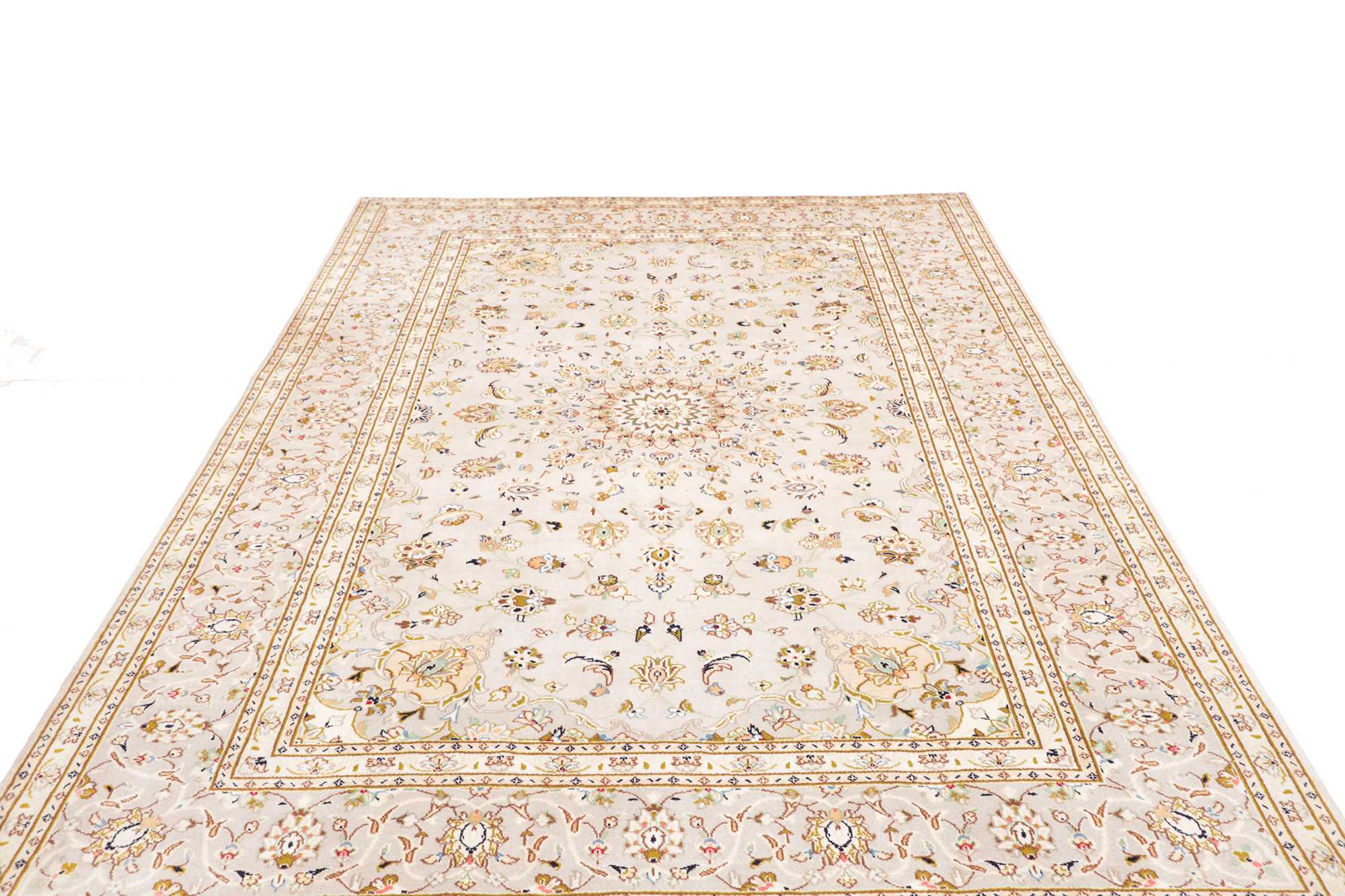 Perzisch vloerkleed Kashan Kork 202 x 292 cm