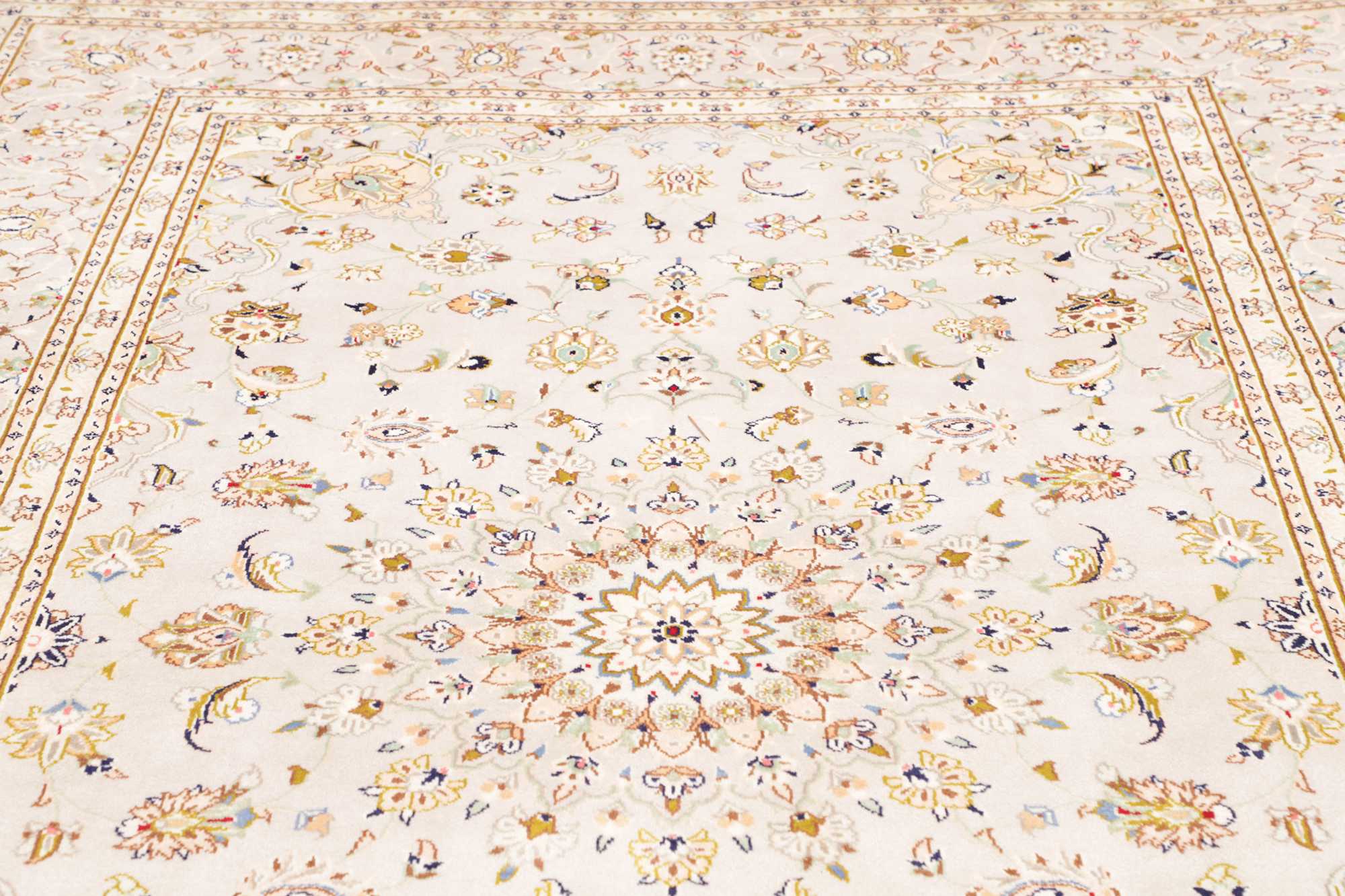Perzisch vloerkleed Kashan Kork 202 x 292 cm