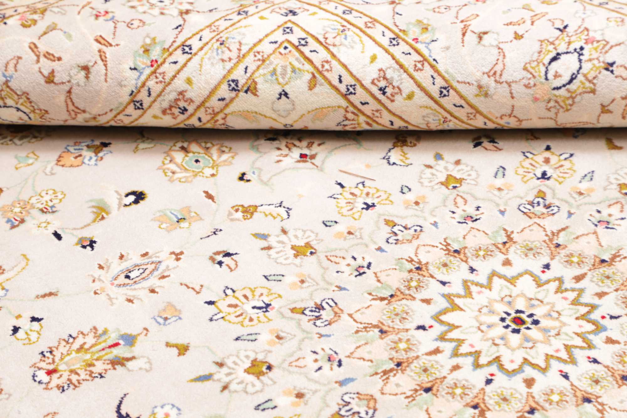 Perzisch vloerkleed Kashan Kork 202 x 292 cm