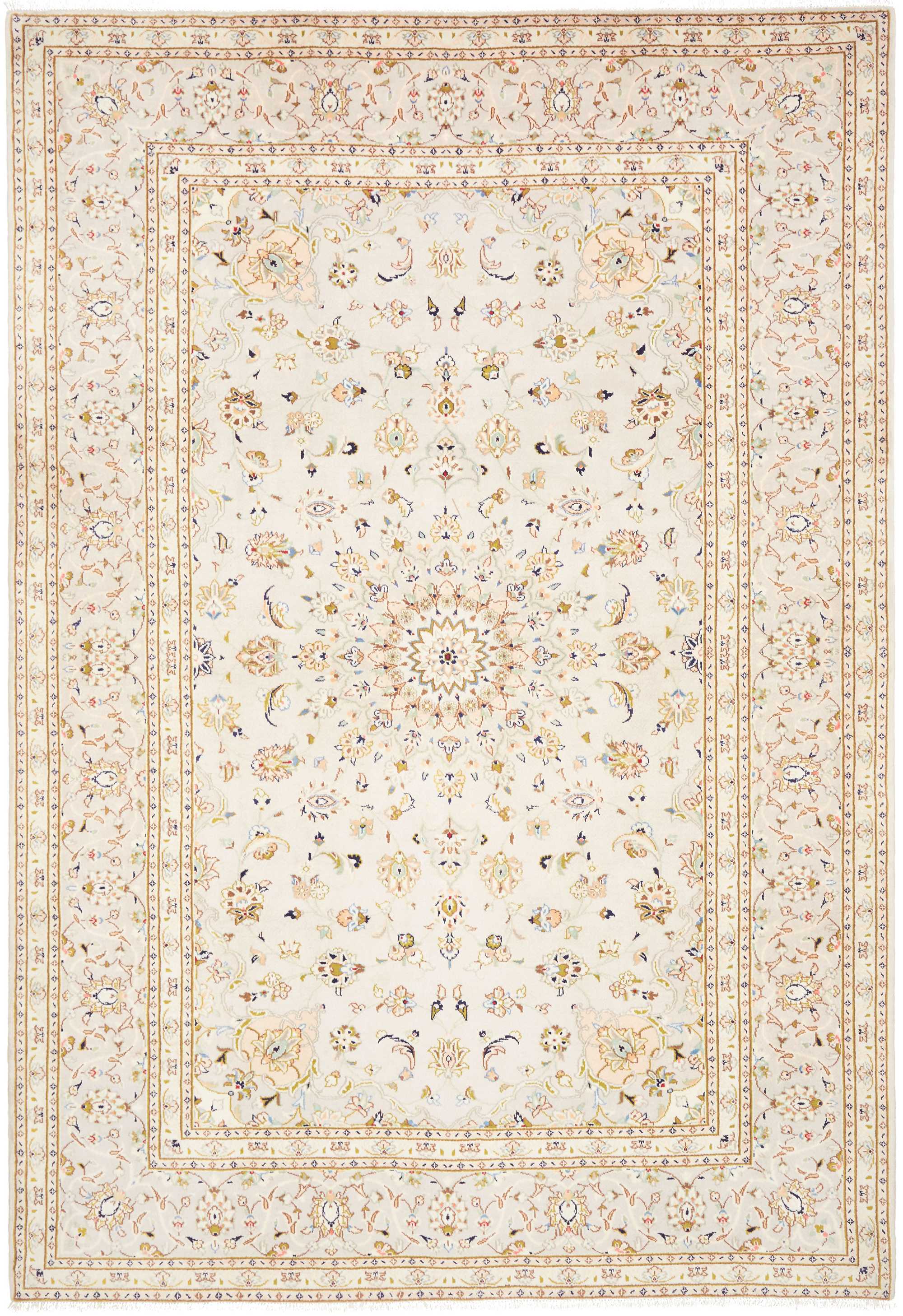 Perzisch vloerkleed Kashan Kork 202 x 292 cm