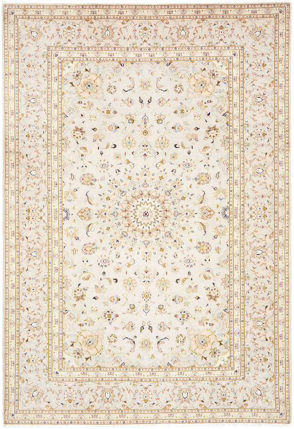 Perzisch vloerkleed Kashan Kork 202 x 292 cm