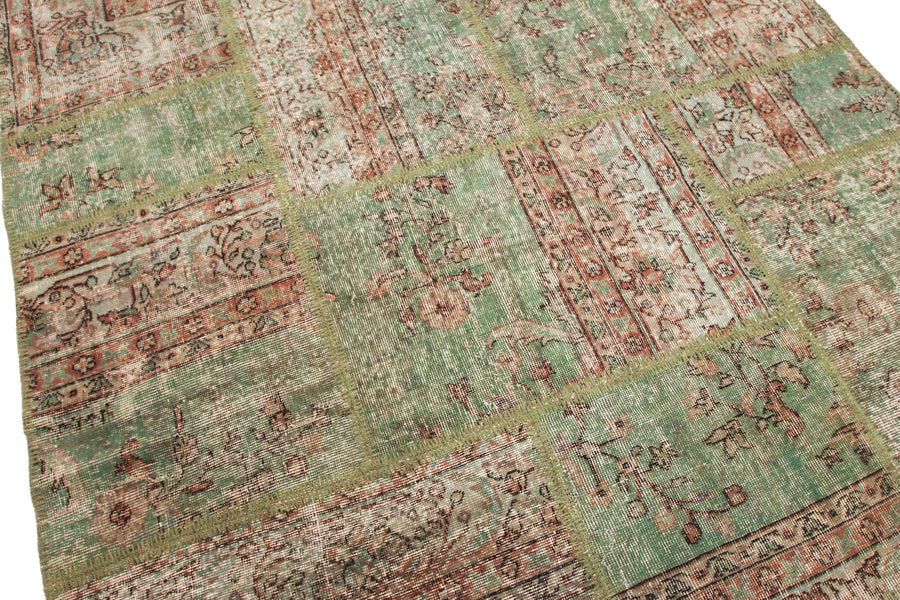 Patchwork tapijt <br>173 x 240 cm