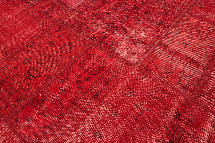 Patchwork tapijt <br>198 x 298 cm